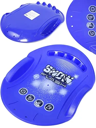 Schneerutscher MOLTI Snow Flash Schlitten Porutscher Schneegleiter Rodel Kinder (Dunkelblau)