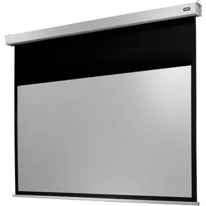 Celexon Professional Plus Motorleinwand 180x112 cm - Beamer-Leinwände mit schwarzer Rückseite für optimale Bildqualität, ideal für Heimkino und Präsentationen. Stufenlos arretierbar und inklusive Fernbedienung.