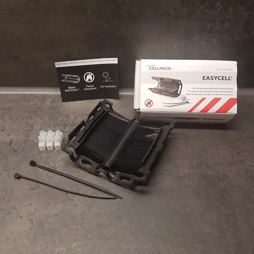 BBC Cellpack EASYCELL® Gelmuffe Easy2V Gel-Verbindungsmuffe mit Verbinder 389676