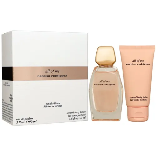 Narciso Rodriguez All of Me Eau de Parfum 90ml & Body Lotion 50ml Geschenkset - Elegantes Geschenkset mit 90ml Eau de Parfum und 50ml Body Lotion. Ideal für besondere Anlässe und zum Verwöhnen Ihrer Liebsten.
