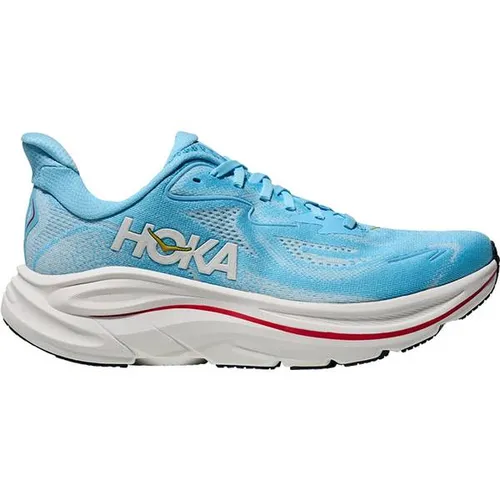 HOKA Damen Laufschuhe CLIFTON 10 – Ultraleichte Dämpfung - Der Clifton 10 ist der ideale Laufschuh für tägliches Training. Mit verbesserter Passform und atmungsaktivem Obermaterial bietet er optimalen Komfort und Unterstützung für Ihre Läufe.