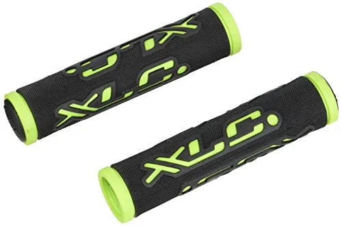 XLC Lenkergriffe 125mm, Ø 22 mm, schwarz-pink, (K04)