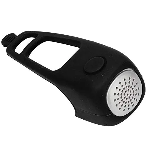 Keenso Fahrrad Klingel, Mountainbike Lenker Fahrrad Horn 90DB Laut Elektrisch Fahrradklingel Horn 3 Tonmodus Fahrrad Hupe (Schwarz)