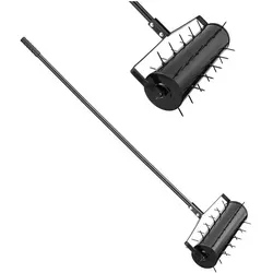 VEVOR Rasenlüfter Aerifizierer 525x235x1560mm - Gartenwerkzeuge für optimale Rasenbelüftung, steigert Pflanzenvitalität mit 33 Spikes und benutzerfreundlichem Design.