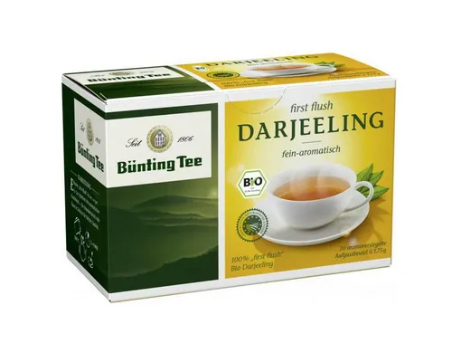 Bünting Tee Tee, Bio Bünting Darjeeling first Flush 35g