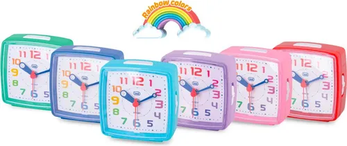 Produktbild Trevi SL 3047, Quarzwecker, Quadratisch, Gemischte Farben, 12 h, 2 Jahr(e), Analog