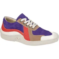 Eject Komfort Schnürschuhe SKAT Damen 31373835383730 Lila 39 EU - Schnürer aus hochwertigem Nubuk- und Glattleder, mit herausnehmbarem Fußbett für individuellen Komfort und perfekte Passform.