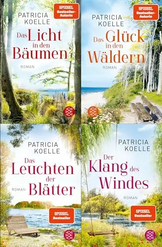 Die Sehnsuchtswald-Reihe Band 1-4 mit exklusivem Postkartenset - Wohlfühl-Literatur mit fesselnden Geschichten und einem exklusiven Postkartenset für besondere Erinnerungen.