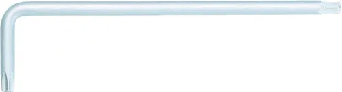 KS Tools 151.2201 Torx-Winkelstiftschlüssel mit Bohrung, lang, TB10