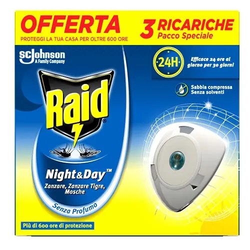 Raid Night Day Anti Moskito Recharge von Raid