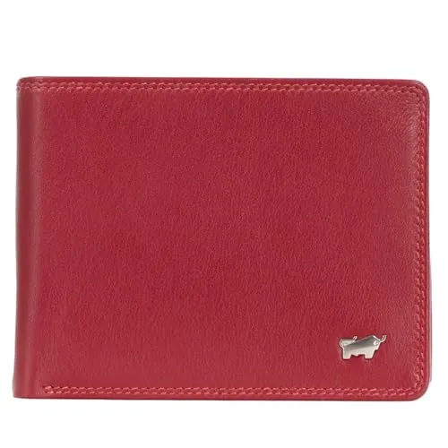 Braun Büffel Geldbörse GOLF RFID Geldbörse 8CS rot von BRAUN BÜFFEL