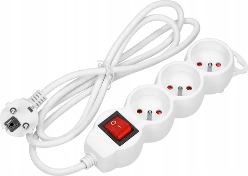 Virone | Steckdosenleiste 3-fach ES-5/W/3