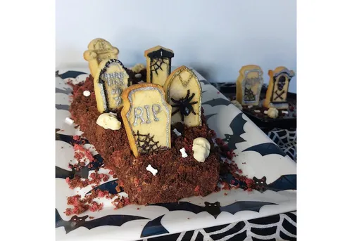 Metamorph Backform Grabstein Silikon Backform - Halloween Mini Cake, Halloween Mini Cake