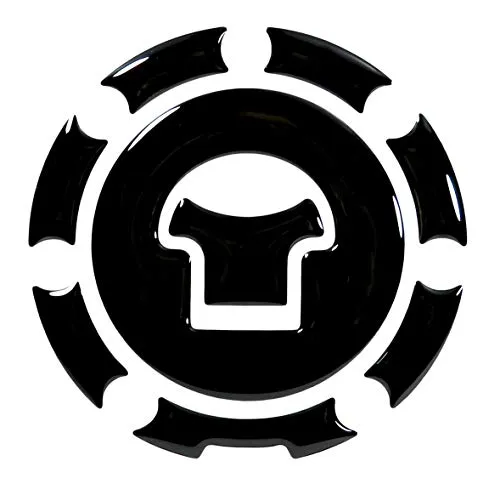 BIKE-label Tankpad Tankdeckel Pad Schwarz kompatibel für Honda 600032