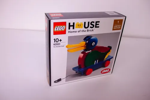 LEGO 40501 Holzente - The Wooden Duck - LEGO (R) Komplette Sets & Packs, vollständiges Set mit 621 Teilen, perfekt für kreative Bauprojekte und Sammler, EOL: 12/2023