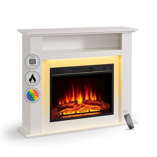 Elektrokamin BALDERIA Liora in weiß von Balderia