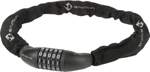 M-wave D 6.8.5 Kettenschloss Schwarz 6 x 850 mm Schwarz 6 x 850 mm