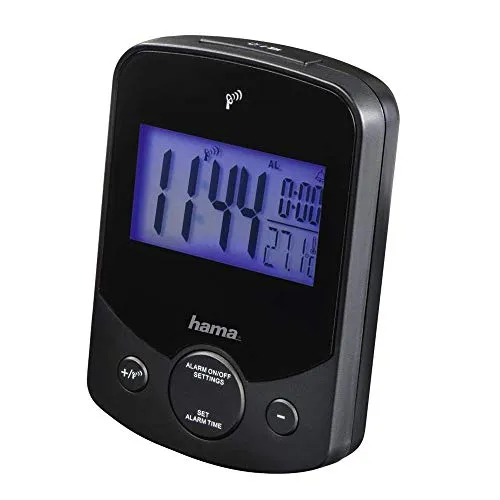 Hama Radiowecker Duo, Schwarz