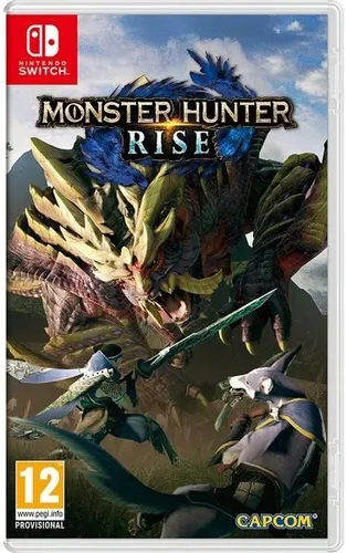 Monster Hunter: Rise - Action für Nintendo Switch - Erlebe epische Monsterjagden in dieser packenden Action-Spiel, das strategisches Gameplay und beeindruckende Grafiken kombiniert.