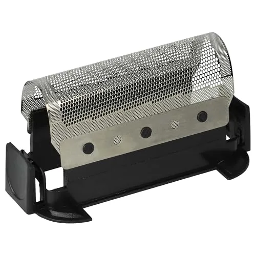 Produktbild vhbw Scherfolie Ersatz für Braun 420, 422, 428 für Elektrorasierer + Rahmen, schwarz/Silber