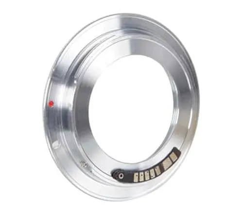 Objektivadapter AF-Confirm Kompatibel mit Nikon Objektiv Kompatibel an Canon EOS Kamera