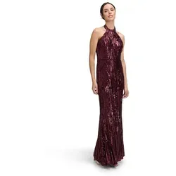 Vera Mont Abendkleid Damen im Glitzer-Look rot 42 in rot von Vera Mont