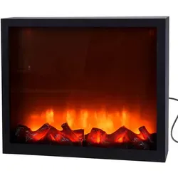 EDM 72109 LED-Kamin, 41 x 10 x 25 cm