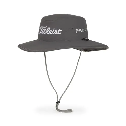 Titleist Unisex Men's Tour Golf Hat Aussie, Anthrazit/Weiß, Einheitsgröße