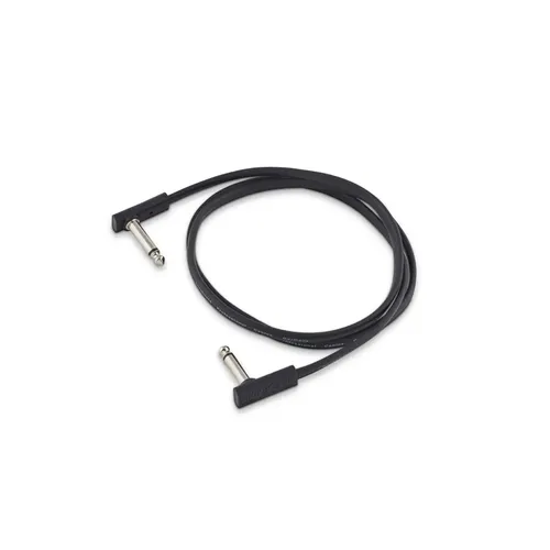 Rockboard Flat Patch Cable Black Series 1 m - Patchkabel