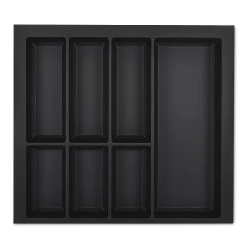 Besteckeinsatz 600 mm schwarz für Blum Legrabox in Schüller Warendorf Küchen