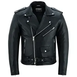 Bohmberg Herrenlederjacke aus Vollnarbenleder