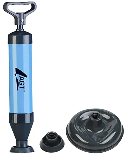 Produktbild AGT Saugglocke Abfluss: 2in1-Saugglocke mit Luftdruck-System