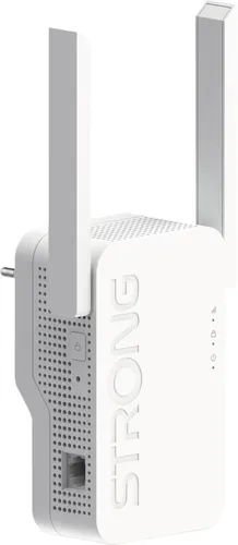 STRONG Wi-Fi 6 Repeater AX3000 - 2-in-1 WLAN Verstärker und Access Point, Highspeed Internet bis zu 3000 Mbit/s für Zuhause und Garten