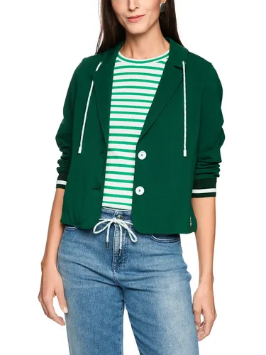 Damen Blazer aus Baumwoll-Mix 44 in grün von Marc Cain