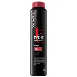 Goldwell Topchic Depot Warm Reds 5K Mahogany Copper 250 ml - Frisierprodukte: Intensive Haarfarbe mit warmen Rottönen für leuchtende, langanhaltende Ergebnisse und strahlenden Glanz.