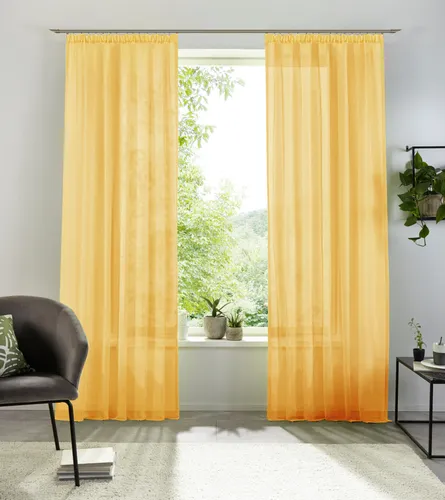 Vorhänge & Gardinen Gelb von Otto Home