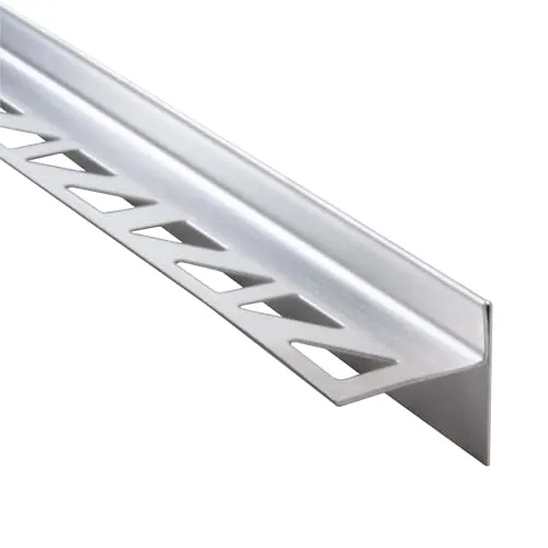 Dalsys Gefällekeil Dusche 200cm, Höhe 10mm - Duschkabinen & -wände mit hochwertigem Edelstahl, sorgt für optimale Wasserführung und beugt Pfützenbildung vor – ideal für barrierefreie Duschen.