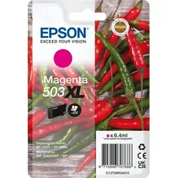 Epson 503XL Chillies magenta Druckerpatrone - Original XL Tintenpatrone für bis zu 470 Seiten, hochwertige Ausdrucke für Epson Drucker