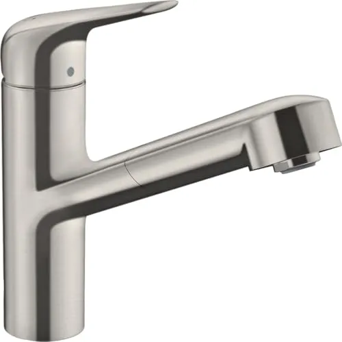 hansgrohe Küchenarmatur mit Schlauchbox - Armaturen mit 150 mm ComfortZone und 120° schwenkbarem Auslauf für optimale Bewegungsfreiheit in der Küche. Inklusive sBox für einen ausziehbaren Auslauf von bis zu 76 cm.