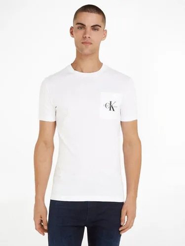 Calvin Klein Herren T-Shirt Kurzarm Core Monologo von Calvin Klein