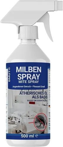 500ml Milbenspray für Matratzen - Effektives Anti-Milben Spray für Textilien, ideal zur langfristigen Bekämpfung von Milben in Matratzen und Polstern.