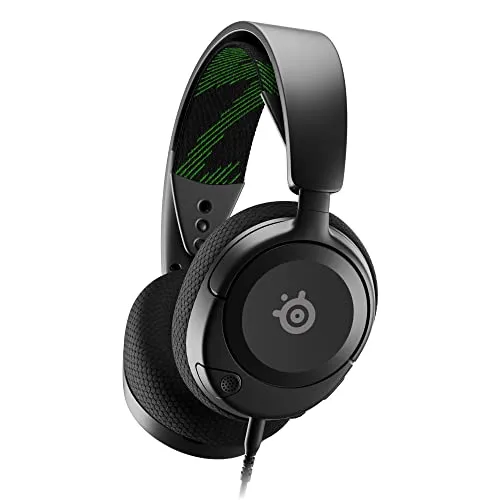 SteelSeries Arctis Nova 1X - Multi-System Gaming-Headset für Xbox, PC, PS5 und mehr - Gaming-Headset mit Hi-Fi-Treibern und 360° Surround-Sound für ein immersives Audio-Erlebnis. Komfortable Memory Foam-Ohrpolster und Mikrofon mit Geräuschunterdrückung für stundenlangen Spielspaß.