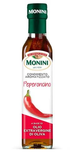 Monini Peperoncino Extra Natives Olivenöl mit Chili-Pfeffer Geschmack 250ml