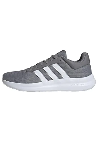 Adidas Herren LITE Racer 4.0 Shoes, Grey Three/Cloud White/Cloud White, 42 EU