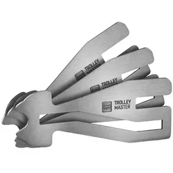 FABACH Trolley Master Schlüsselanhänger aus Edelstahl von FABACH