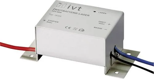 IVT 12/80 18320 Zweitbatterielader 12V - Fahrzeugbatterie-Ladegeräte mit automatischer Umschaltung zwischen Start- und Zweitbatterie, ideal für sicheres Starten und perfekt für Solarsysteme.