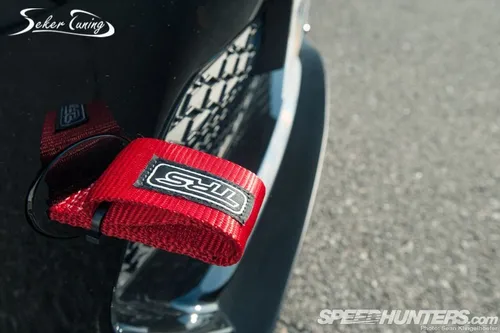 TRS Abschleppschlaufe Tow Strap Motorsport Racing Schlaufe Hook Rallye TUNING