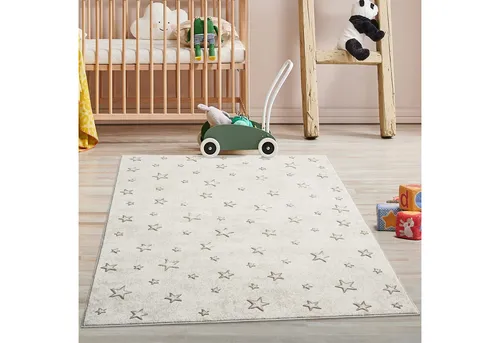 Carpet City Kinderteppich MARA725, rechteckig, Höhe: 11 mm, Kinderzimmer, Kurzflor,robust,Tiere, Spielzimmer
