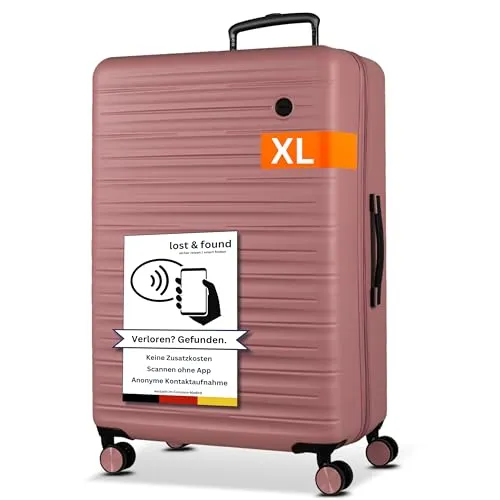 Cocoono® Polycarbonat Koffer 96L – Ultraleichter Premium Trolley mit TSA-Schloss - Koffer – Robuster Hartschalenkoffer aus Polycarbonat, ausgestattet mit TSA-Schloss für sichere Reisen und 8 drehbaren Rollen für maximalen Komfort.