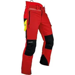 Pfanner Schnittschutzhose Klasse 2 24 m/s in rot von Pfanner
